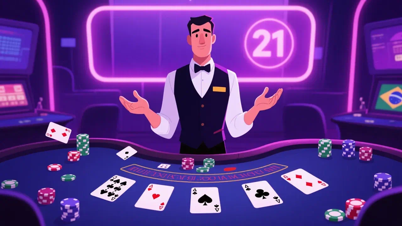 f99.com mão de blackjack revelando Ás e figura